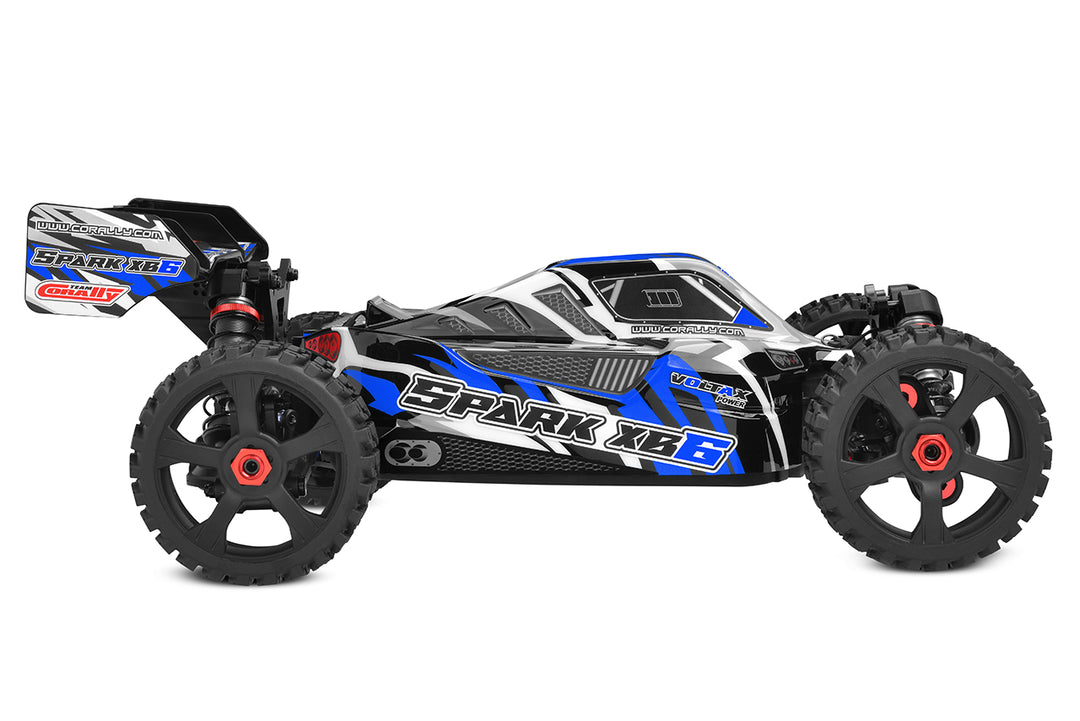 Team Corally - SPARK XB-6 - RTR - Blue - Brushless Power 6S
