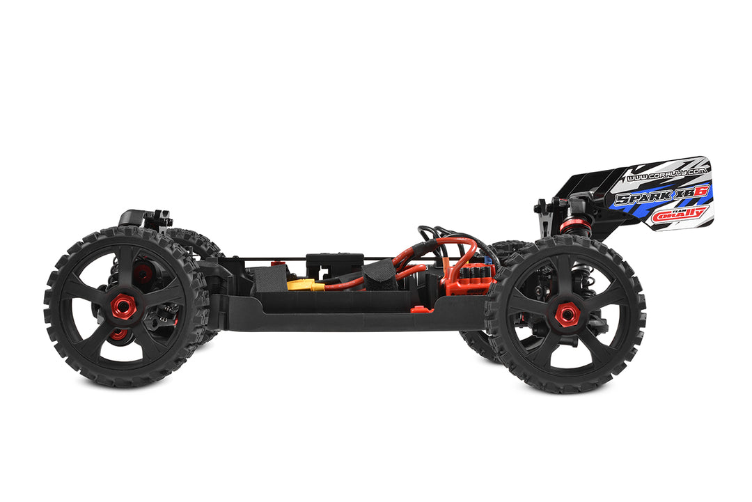 Team Corally - SPARK XB-6 - RTR - Blue - Brushless Power 6S