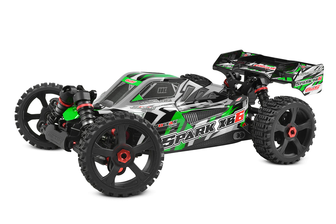 Team Corally - SPARK XB-6 - RTR - Green - Brushless Power 6S