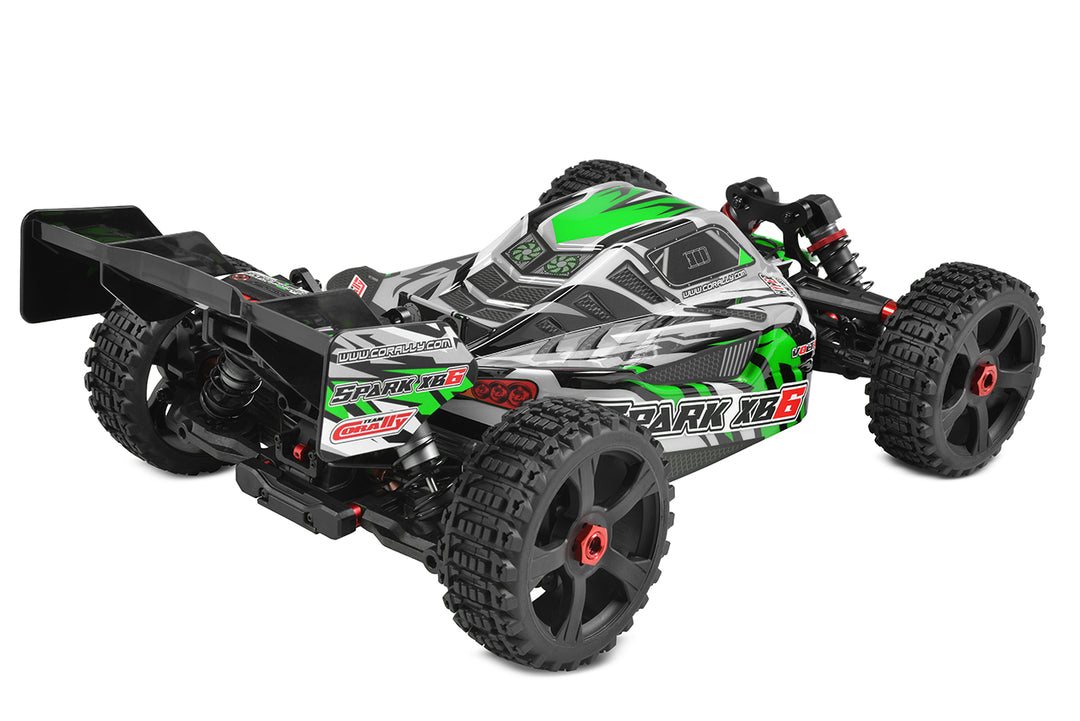 Team Corally - SPARK XB-6 - RTR - Green - Brushless Power 6S