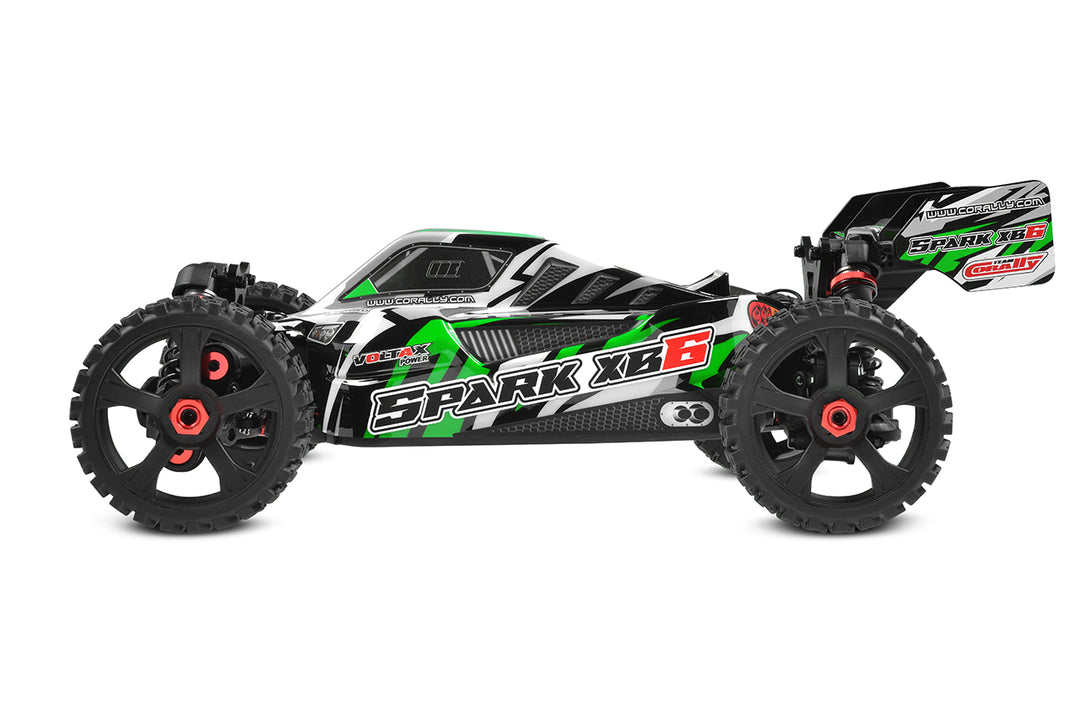 Team Corally - SPARK XB-6 - RTR - Green - Brushless Power 6S