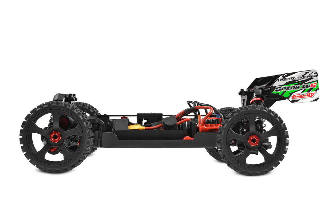 Team Corally - SPARK XB-6 - RTR - Green - Brushless Power 6S