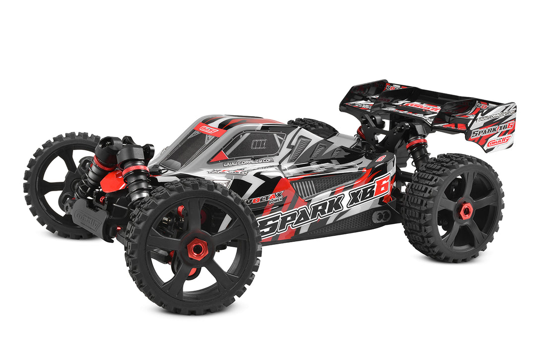 Team Corally - SPARK XB-6 - RTR - Red - Brushless Power 6S