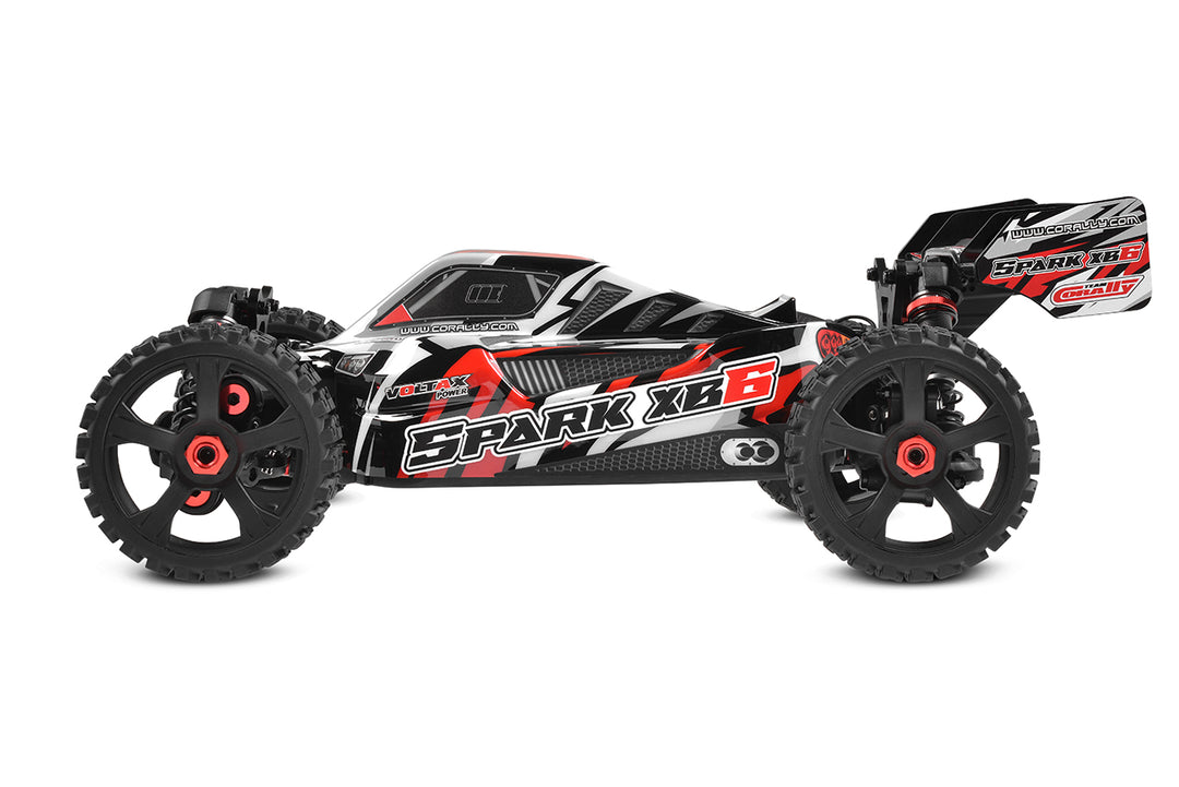 Team Corally - SPARK XB-6 - RTR - Red - Brushless Power 6S
