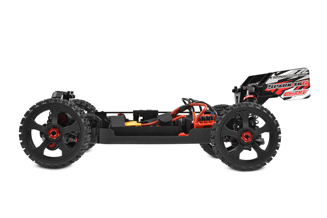 Team Corally - SPARK XB-6 - RTR - Red - Brushless Power 6S