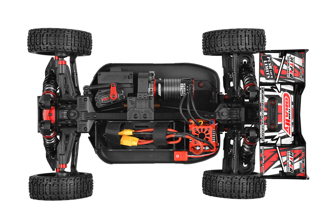 Team Corally - SPARK XB-6 - RTR - Red - Brushless Power 6S