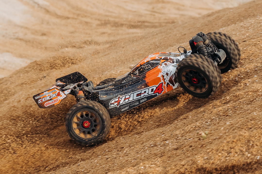 Team Corally - SYNCRO-4 - RTR - Orange - Brushless Power 3-4S