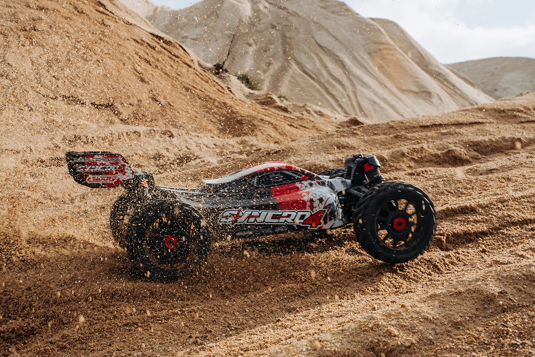Team Corally - SYNCRO-4 - RTR - Red - Brushless Power 3-4S