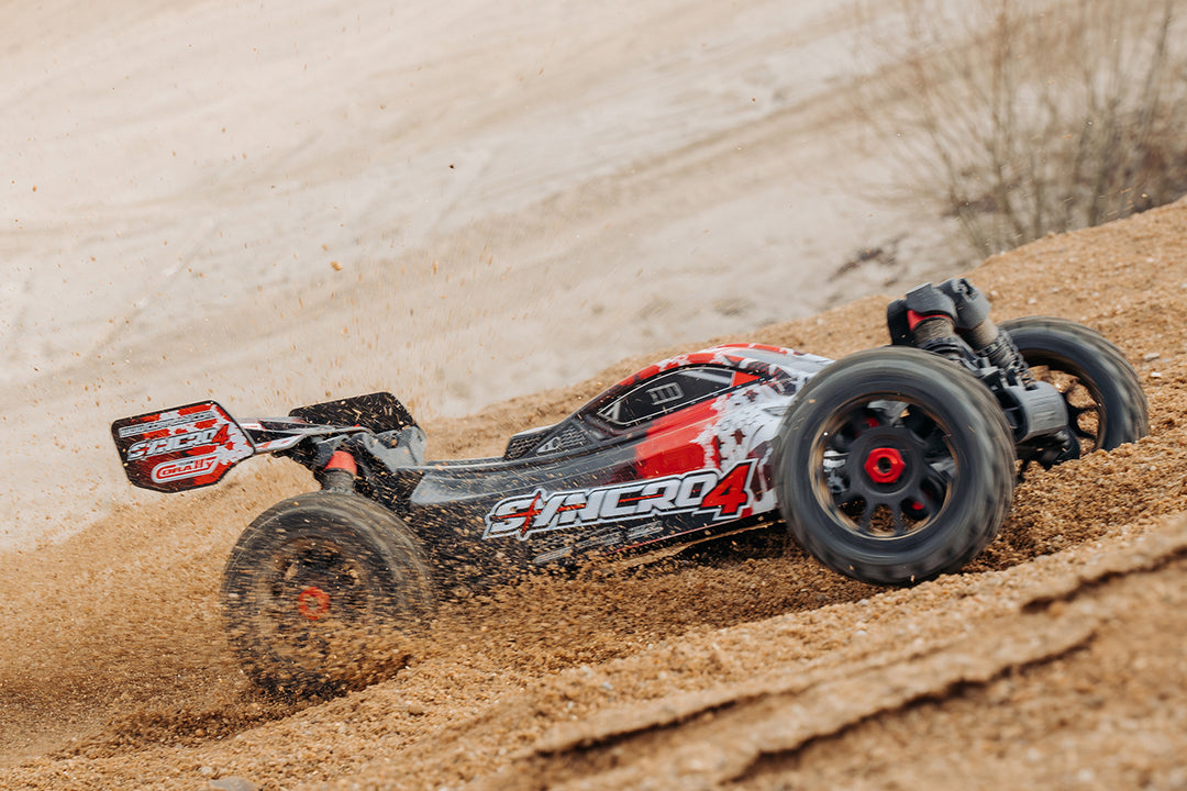 Team Corally - SYNCRO-4 - RTR - Red - Brushless Power 3-4S