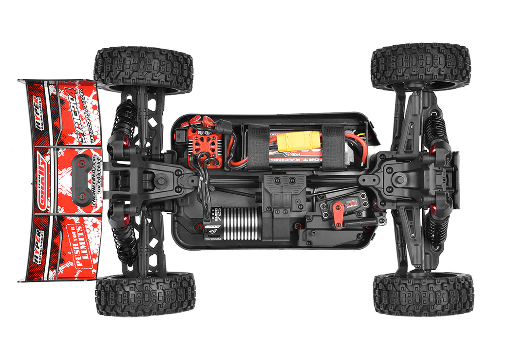 Team Corally - SYNCRO-4 - RTR - Red - Brushless Power 3-4S