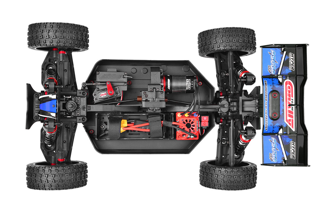 Team Corally - ASUGA XLR 6S - RTR - Blue - Brushless Power 6S