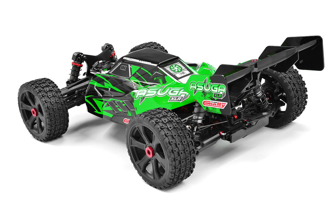 Team Corally - ASUGA XLR 6S - RTR - Green - Brushless Power 6S