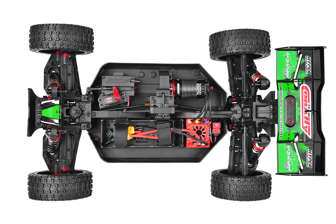 Team Corally - ASUGA XLR 6S - RTR - Green - Brushless Power 6S