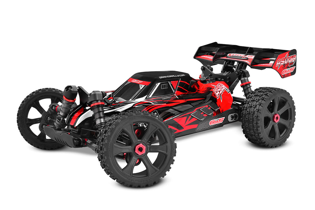 Team Corally - ASUGA XLR 6S - RTR - Red - Brushless Power 6S