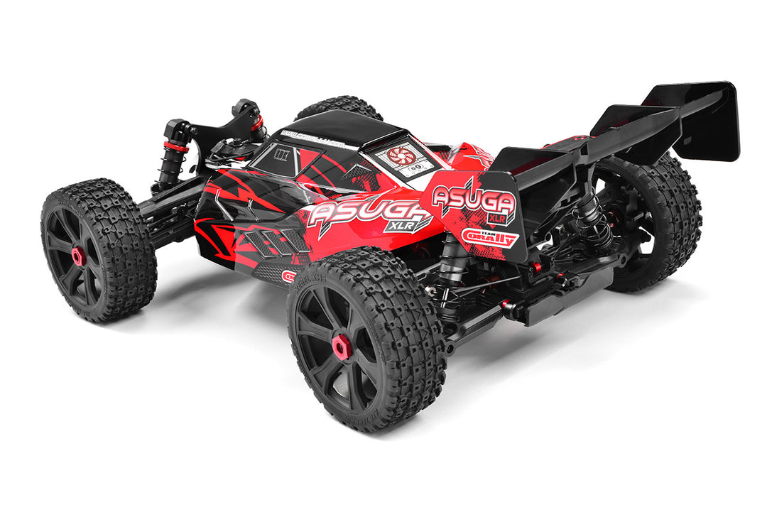 Team Corally - ASUGA XLR 6S - RTR - Red - Brushless Power 6S