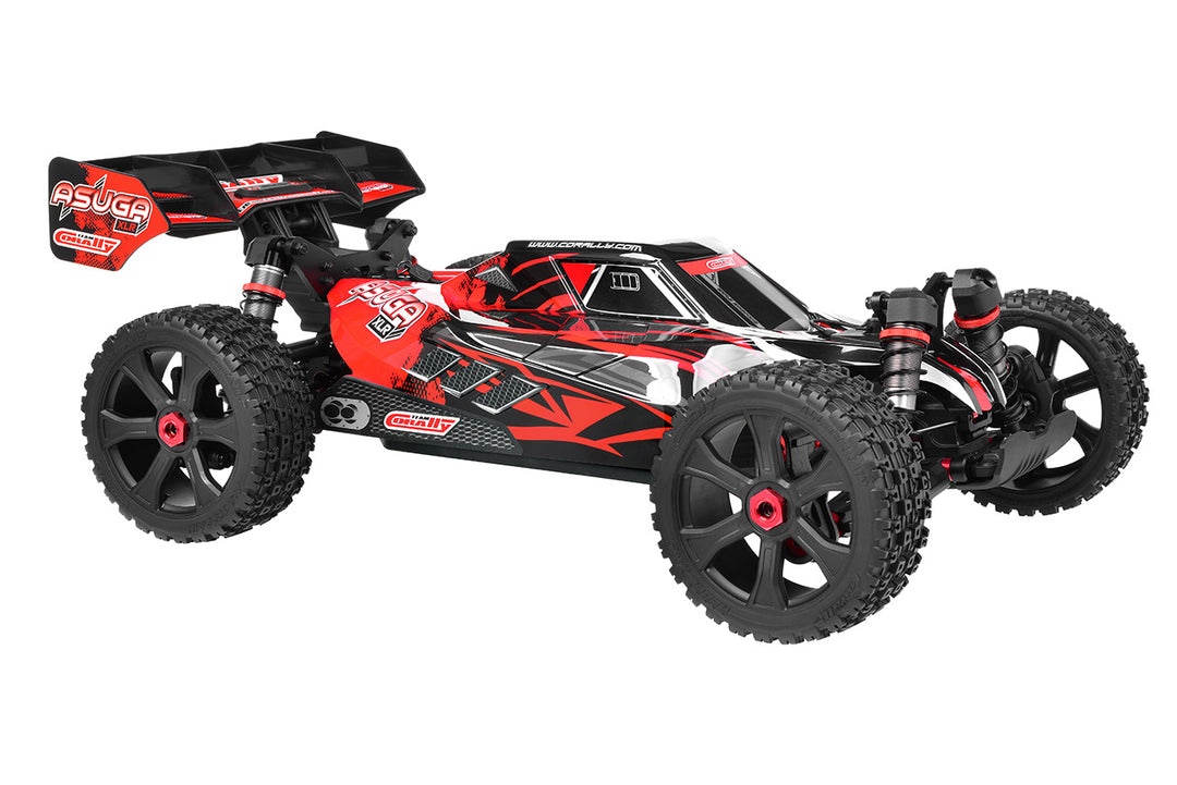 Team Corally - ASUGA XLR 6S - RTR - Red - Brushless Power 6S