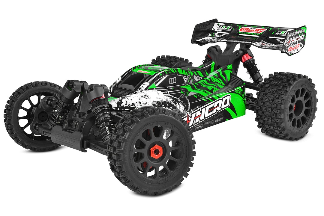 Team Corally - SYNCRO - 2WD - RTR - Green - Brushless Power 3-4S