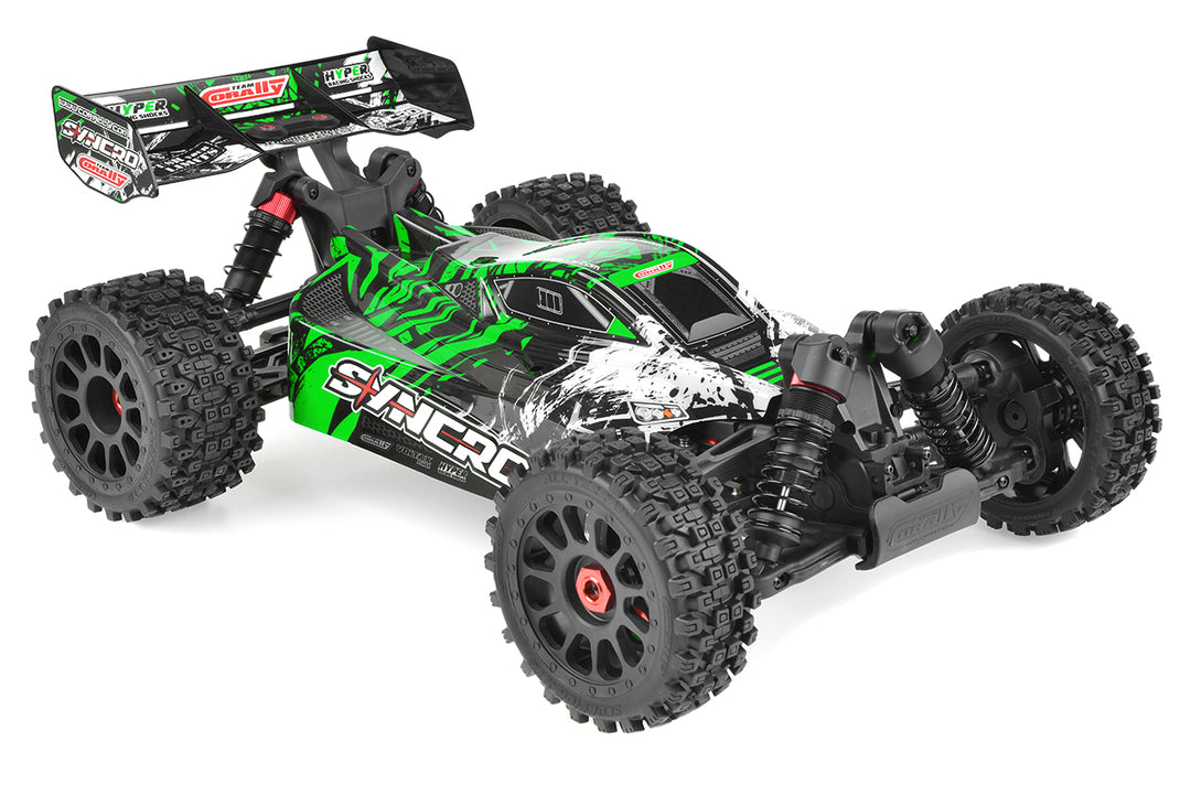 Team Corally - SYNCRO - 2WD - RTR - Green - Brushless Power 3-4S