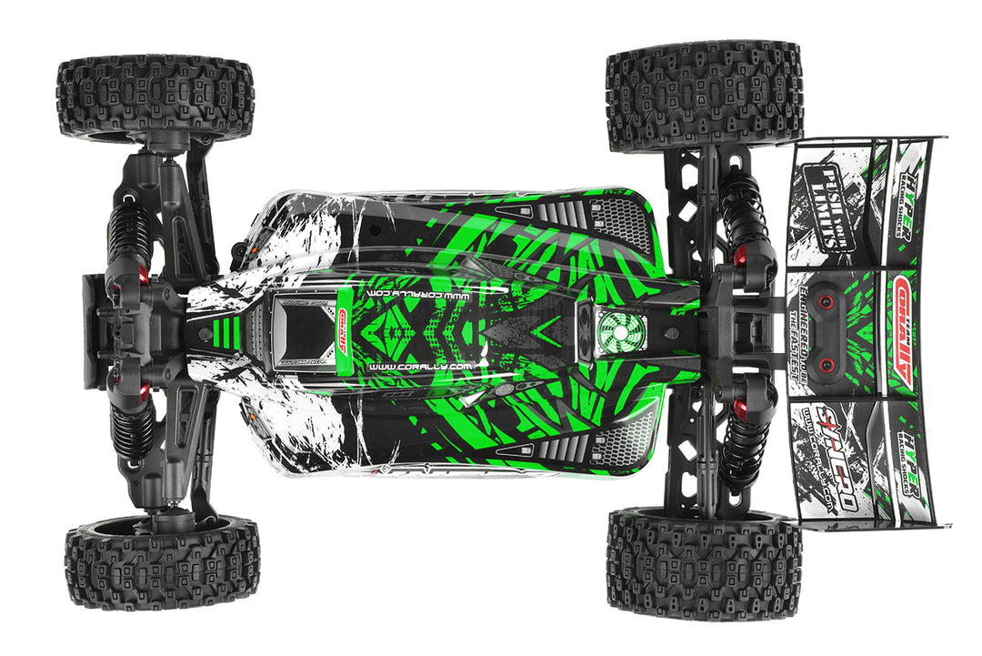 Team Corally - SYNCRO - 2WD - RTR - Green - Brushless Power 3-4S