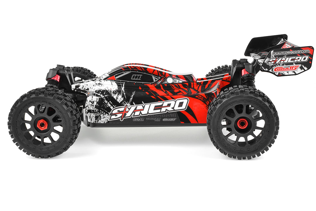 Team Corally - SYNCRO - 2WD - RTR - Red - Brushless Power 3-4S