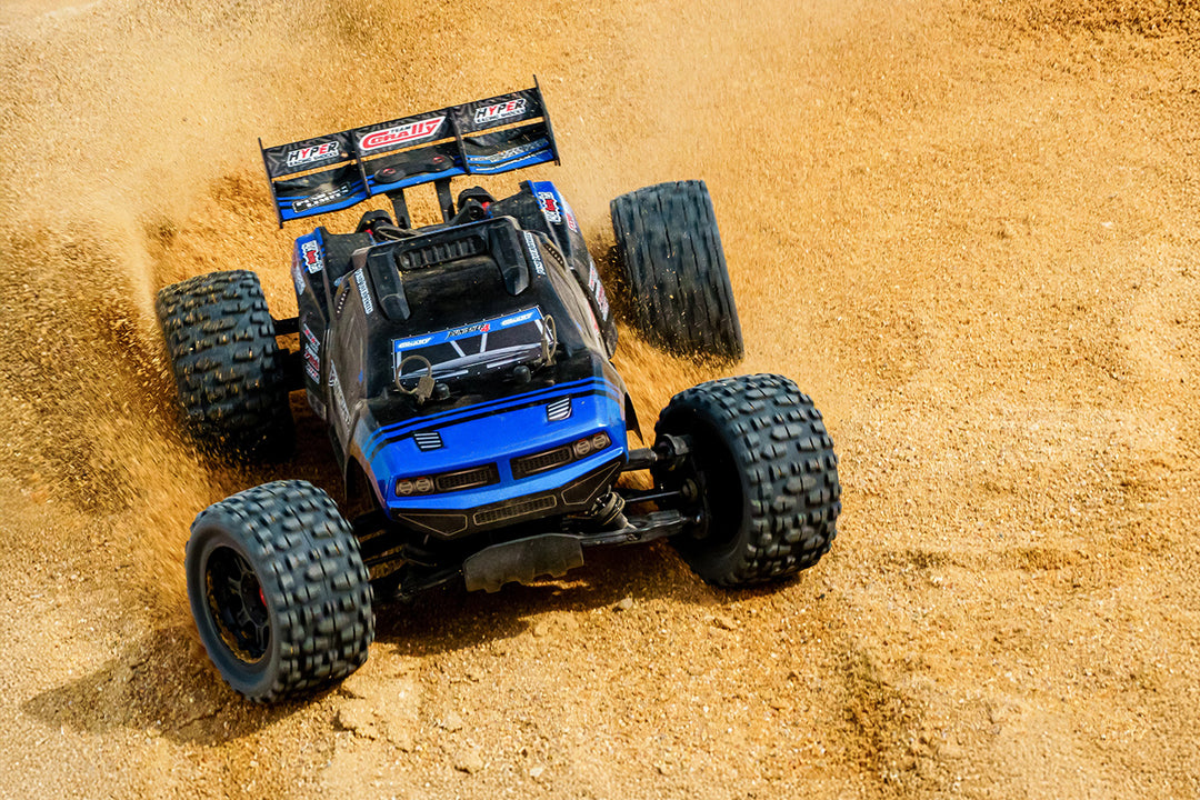 Team Corally - PUNISHER 4 - RTR - Blue - Brushless Power 4S