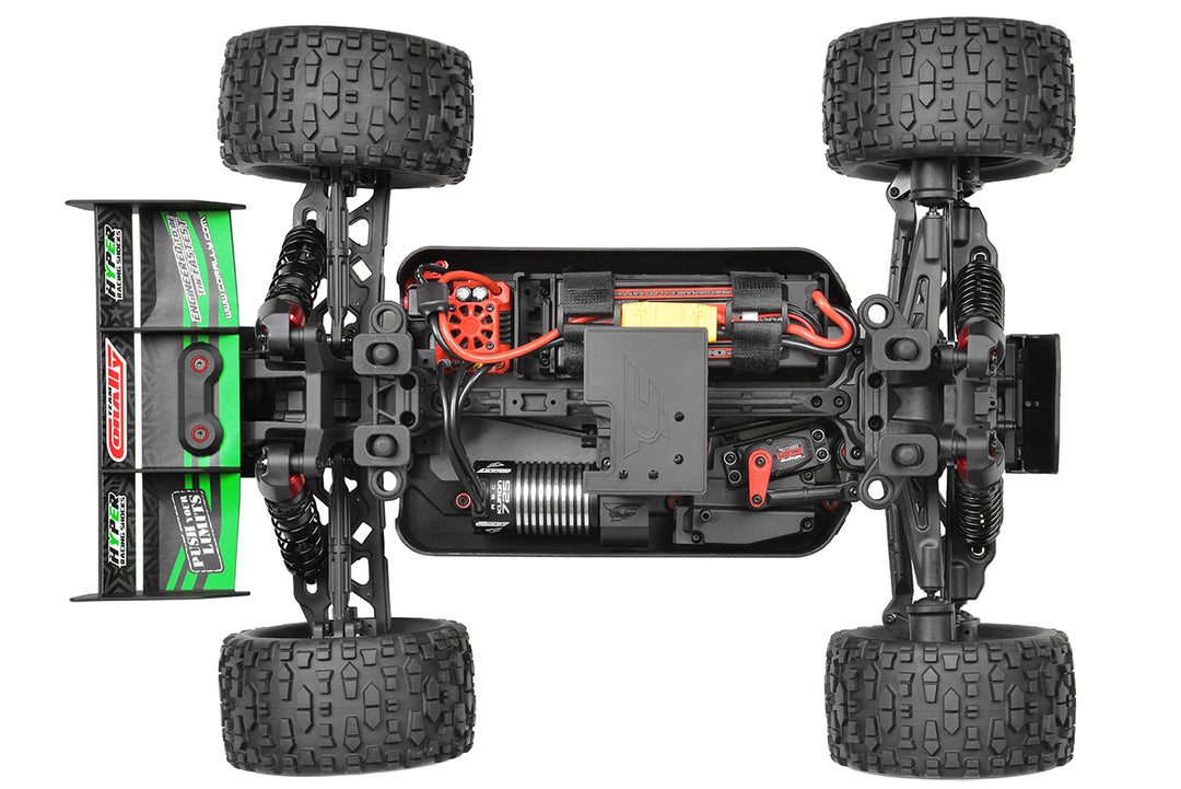 Team Corally - PUNISHER 4 - RTR - Green - Brushless Power 4S