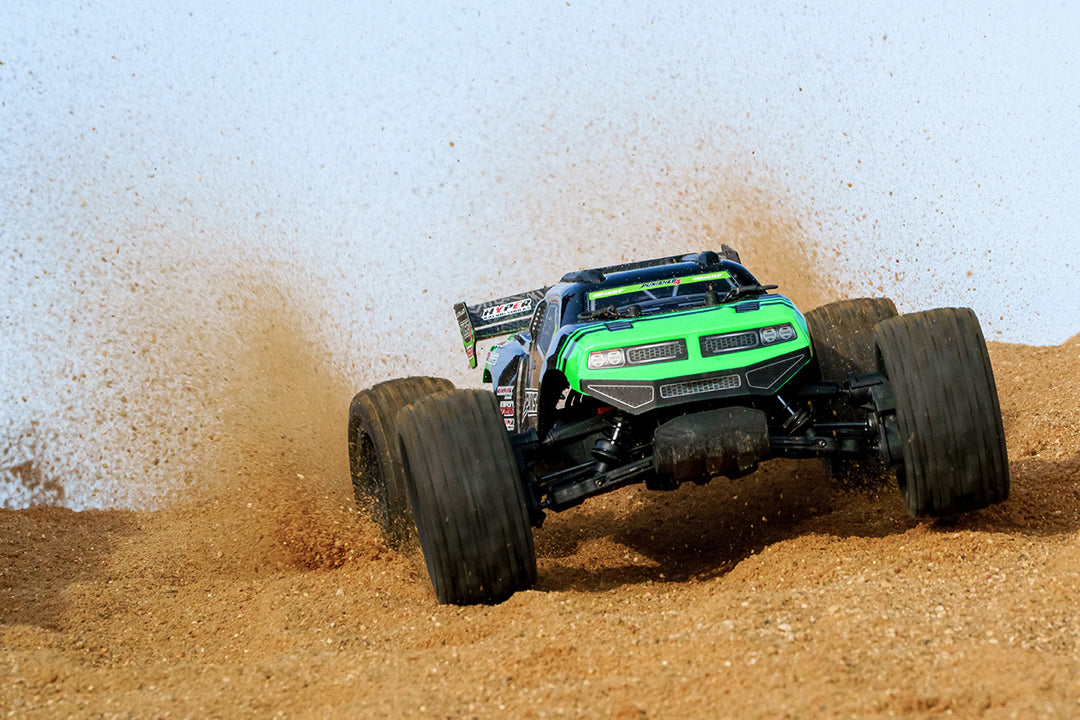 Team Corally - PUNISHER 4 - RTR - Green - Brushless Power 4S