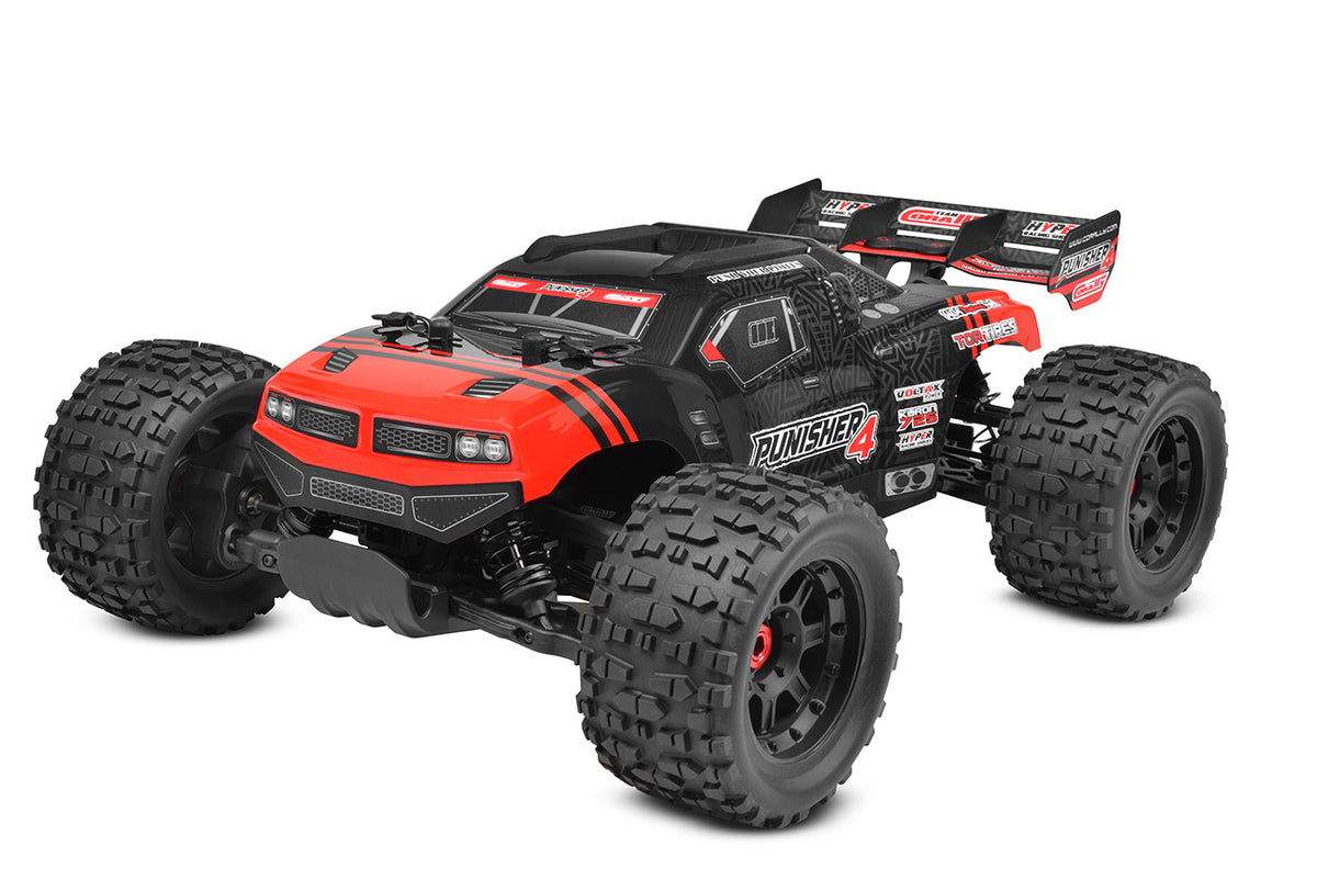 Team corally   punisher 4   rtr   red   brushless power 4s