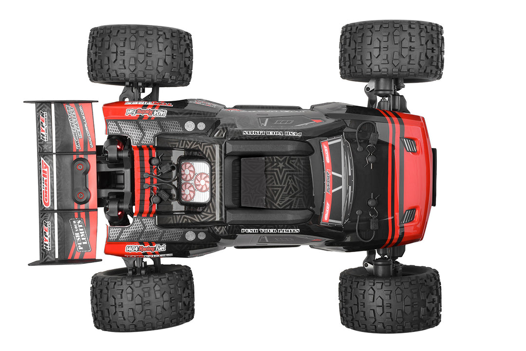 Team Corally - PUNISHER 4 - RTR - Red - Brushless Power 4S