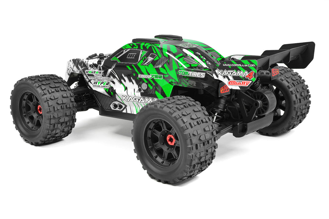 Team Corally - KAGAMA 4 - RTR - Green - Brushless Power 4S