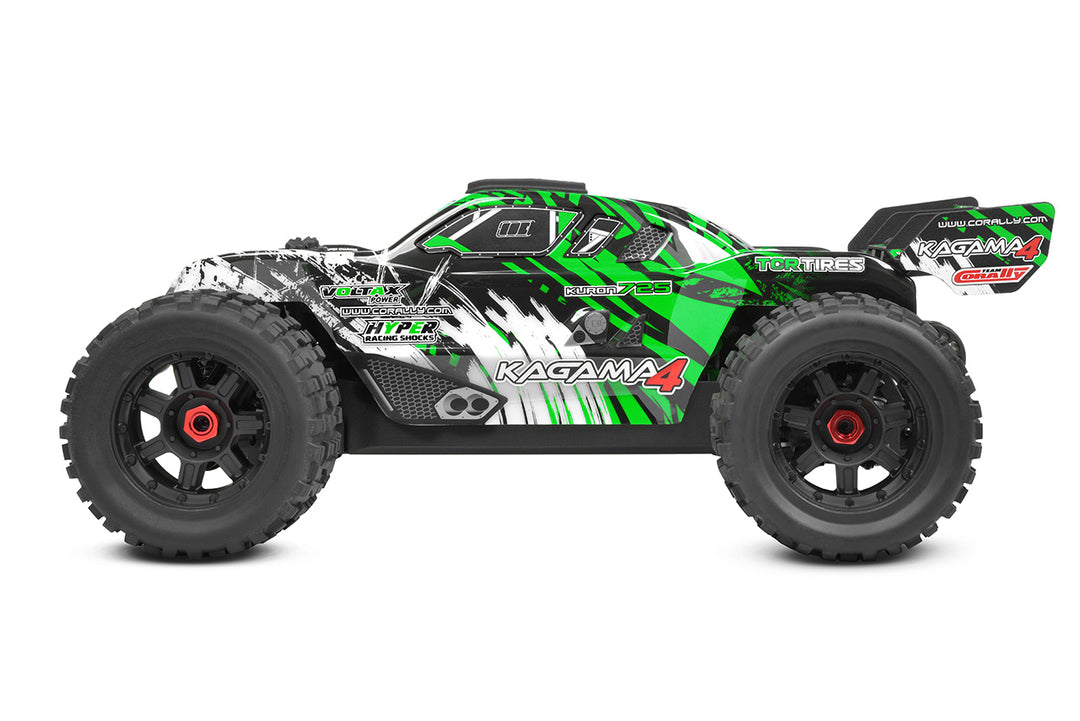 Team Corally - KAGAMA 4 - RTR - Green - Brushless Power 4S