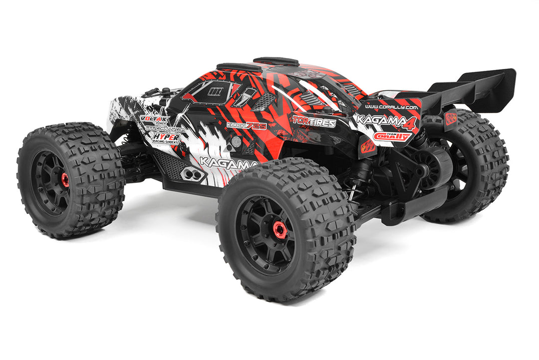 Team Corally - KAGAMA 4 - RTR - Red - Brushless Power 4S