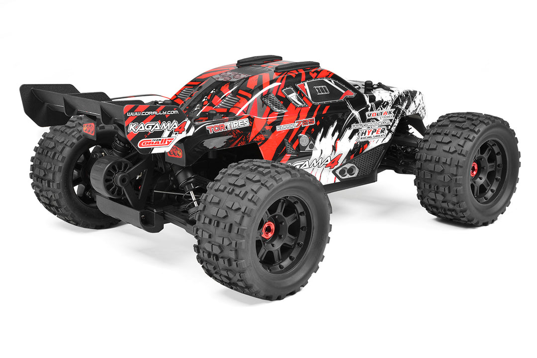Team Corally - KAGAMA 4 - RTR - Red - Brushless Power 4S