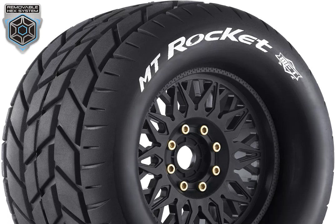 Louise RC - MFT - MT-ROCKET - 1-8 Monster Truck Tire Set