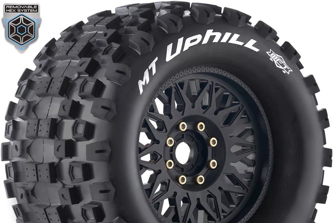 Louise RC - MFT - MT-UPHILL - 1-8 Monster Truck Tire Set