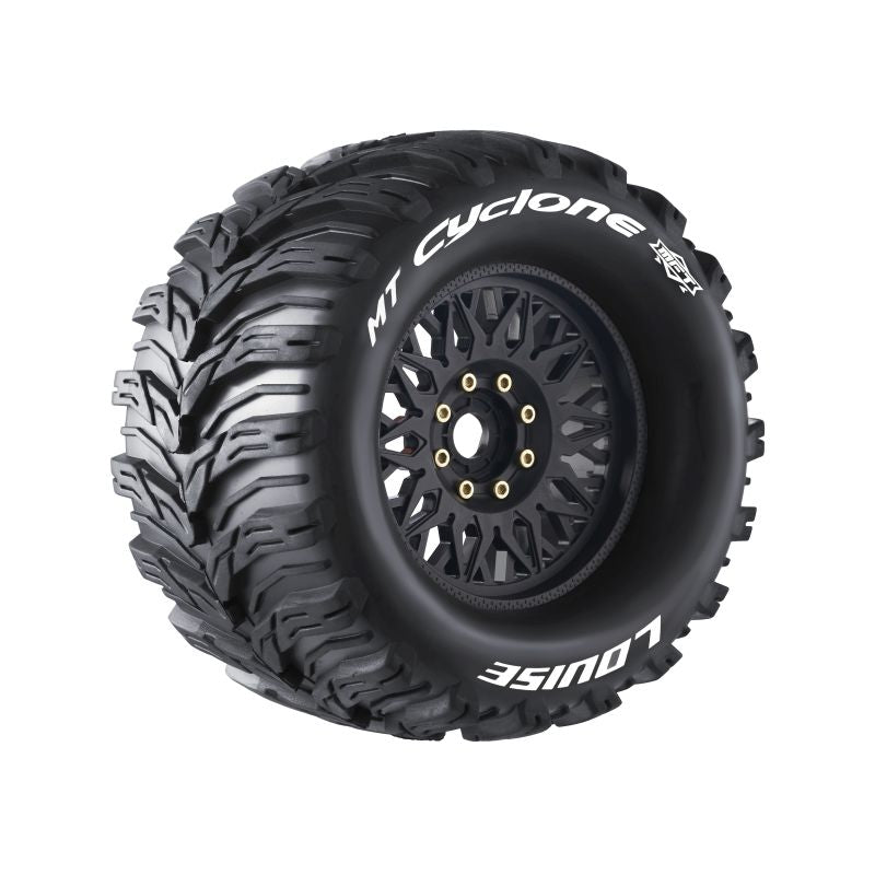 Louise rc   mft   mt cyclone   1 8 monster truck tire set