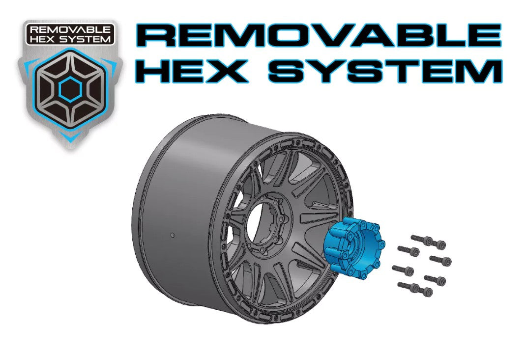 Louise RC - MFT - MT-CYCLONE - 1-8 Monster Truck Tire Set
