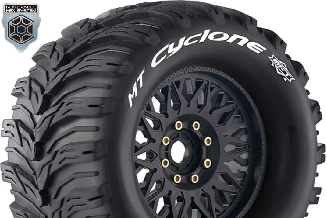Louise RC - MFT - MT-CYCLONE - 1-8 Monster Truck Tire Set